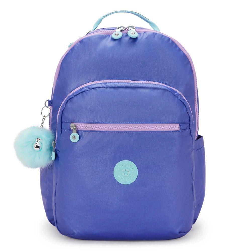 Kipling Bolso Mediano Seoul Cosmic Metallic