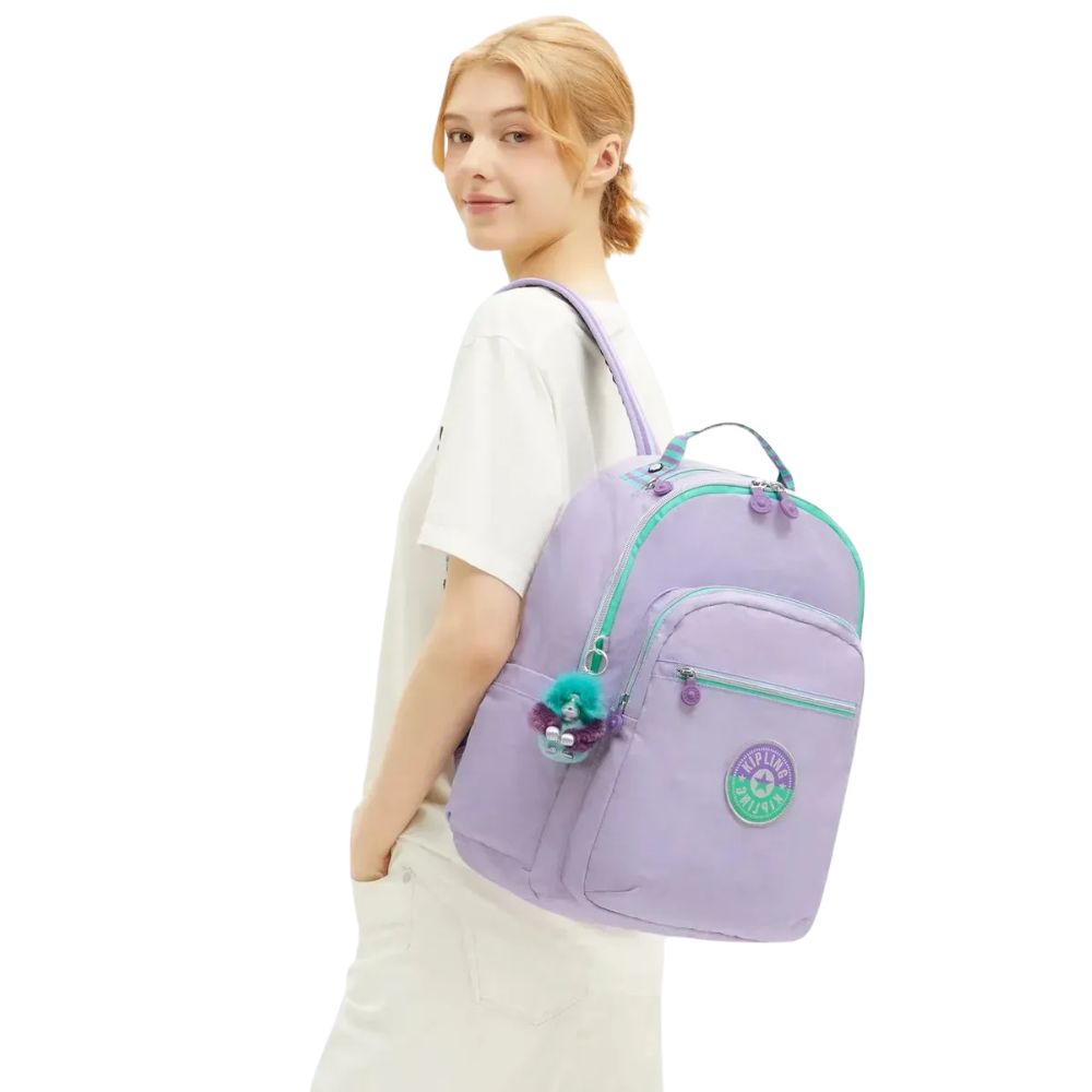 Kipling Bolso Mediano Seoul Lavender C