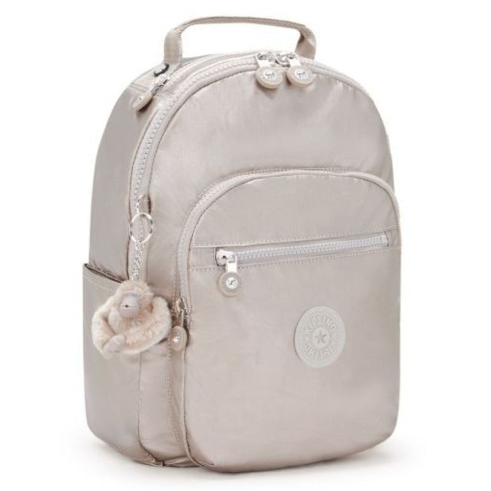 Kipling Bolso Mediano Seoul Metallic Glow