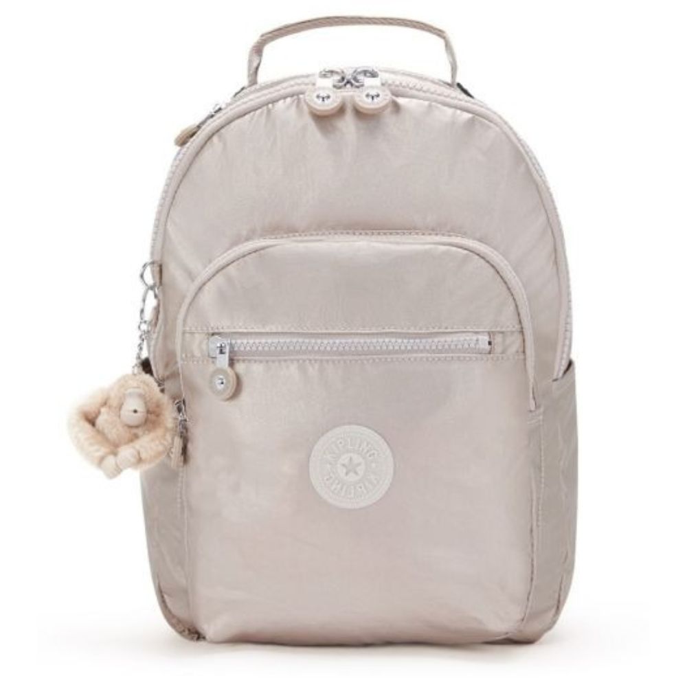 Kipling Bolso Mediano Seoul Metallic Glow