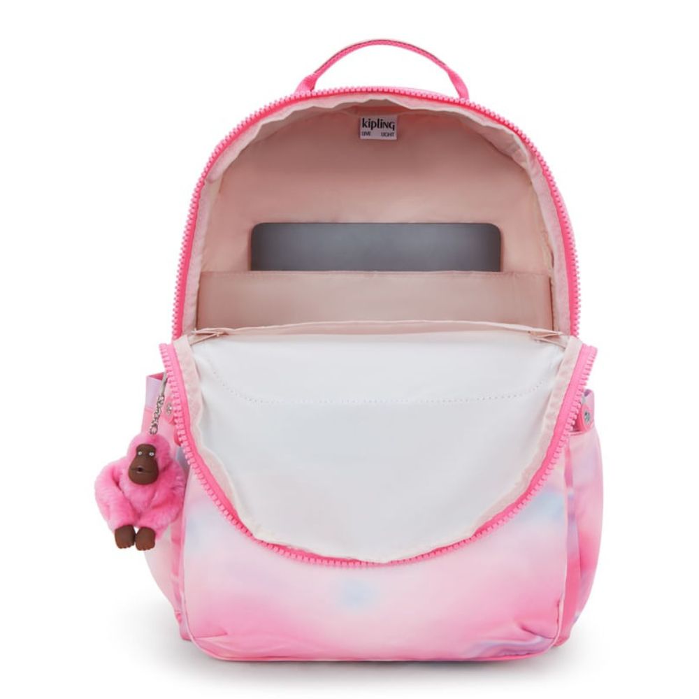 Kipling Bolso Mediano Seoul Rose Glow