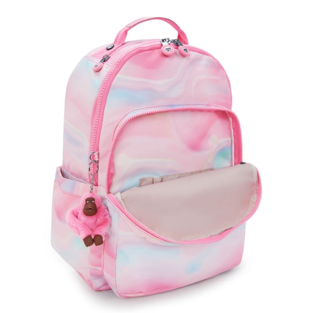 Kipling Bolso Mediano Seoul Rose Glow