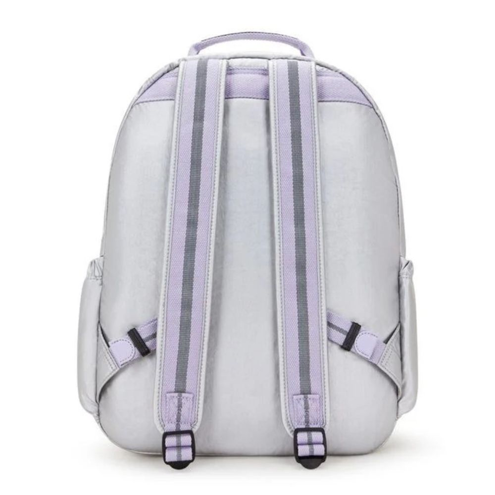 Kipling Bolso Mediano Seoul Silver Glow Met