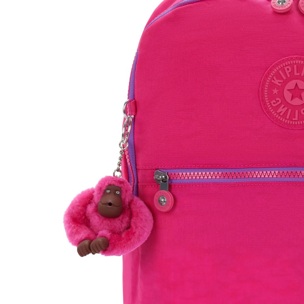 Kipling Bolso L Shelden Azalea Pink