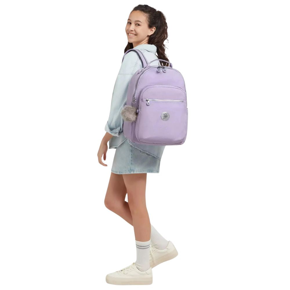 Kipling Bolso Seoul Bridal Lavender M