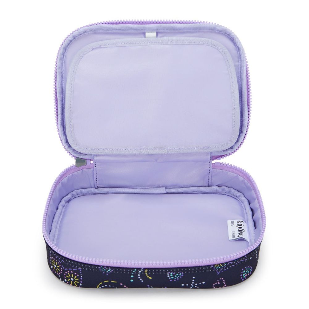 Kipling Cartuchera 100 Pens Unicorn Star