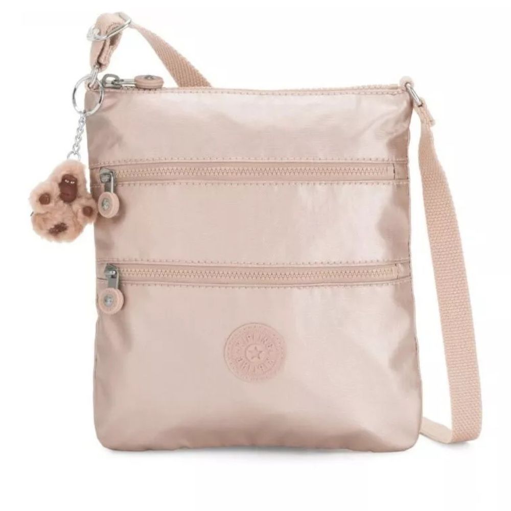 Kipling Keiko Crossbody Bag Quartz Metallic