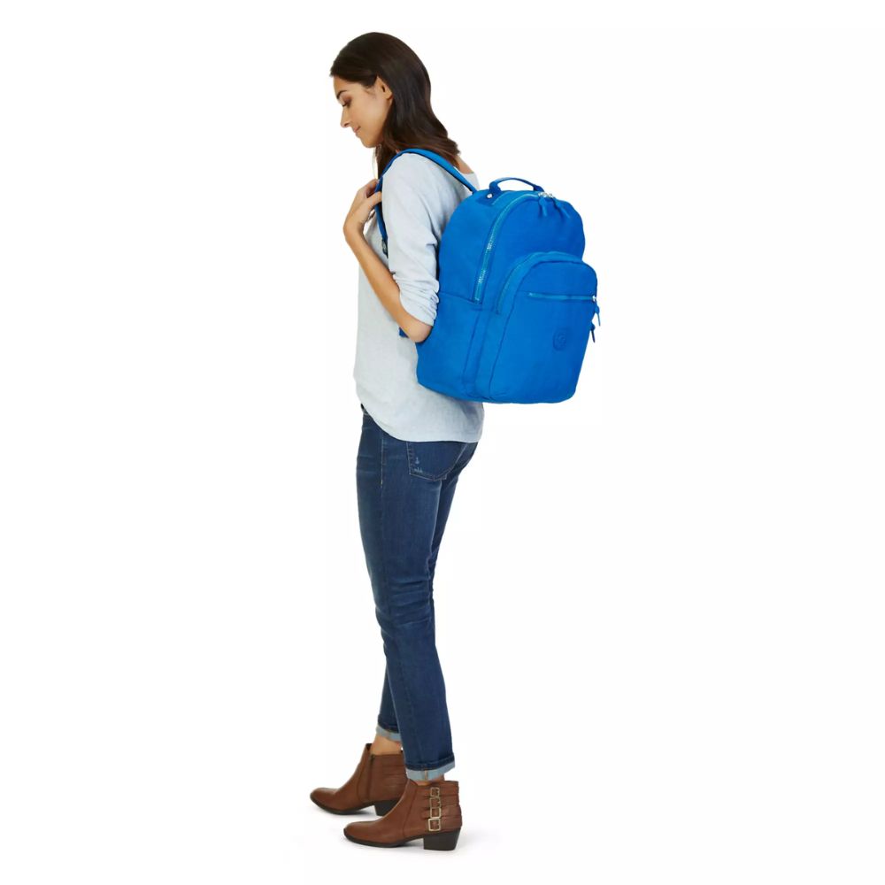 Kipling Bulto Powder Blue Seoul Backpack