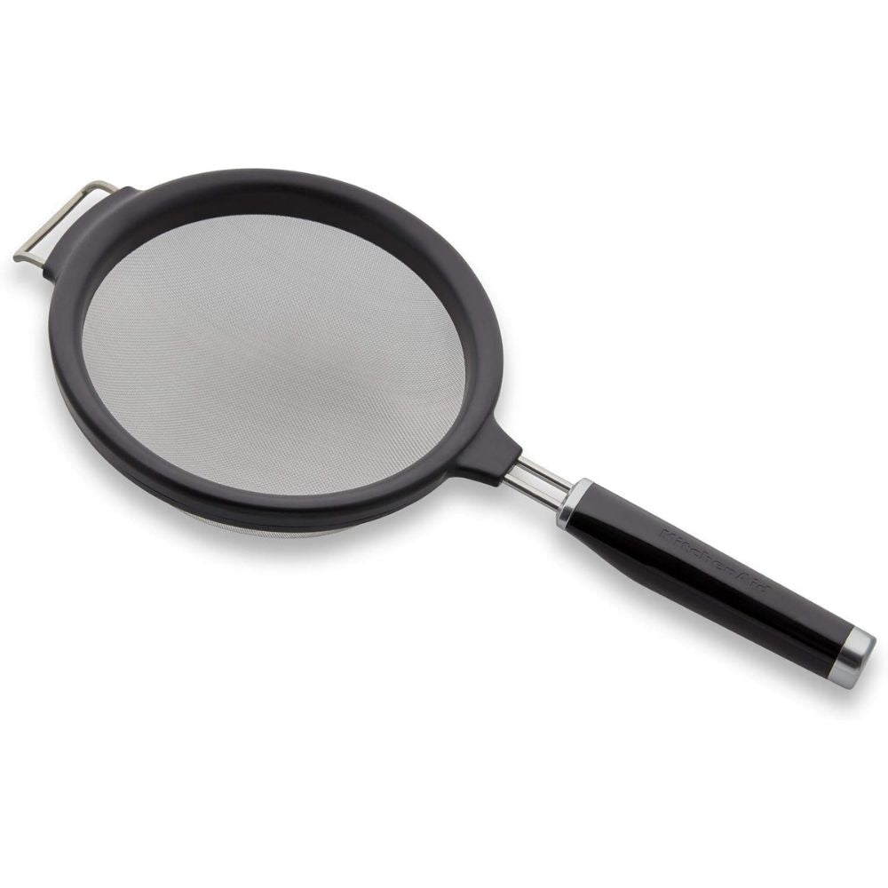 KitchenAid Colador De Acero Inoxidable Negro 18cm