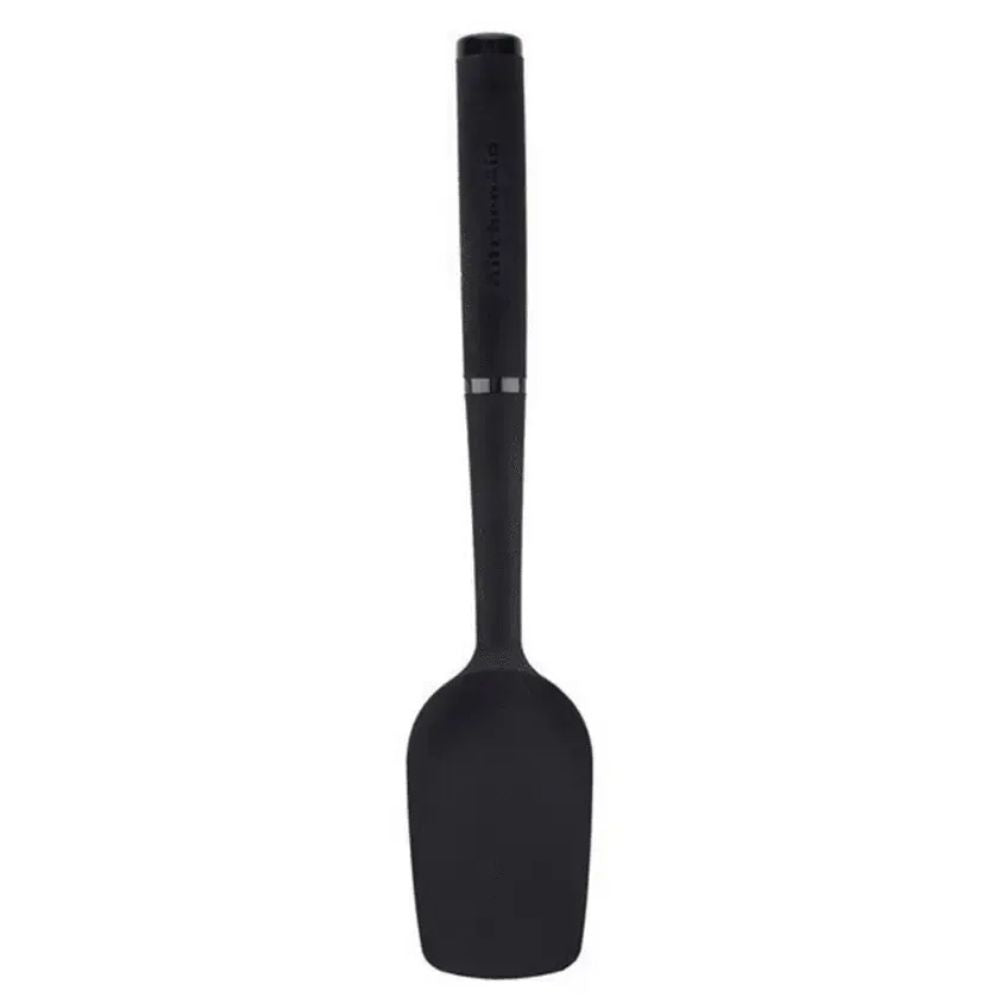 KitchenAid Cuchara Espátula De Silicon Negra