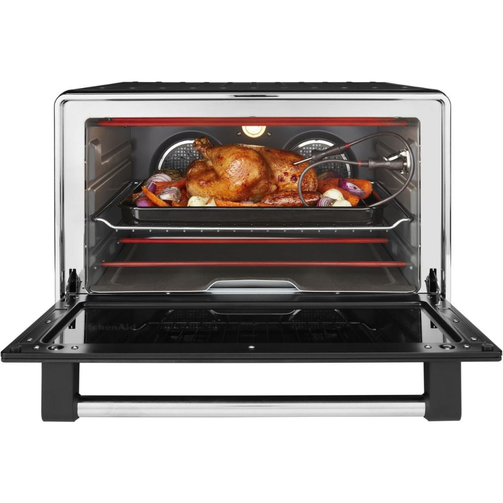 KitchenAid Horno de Encimera de Convección Dual Negro