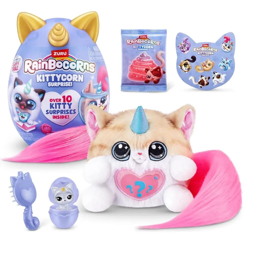 Kittycorn Surprise 10 Kitty Surprises Cola Rosada 10+