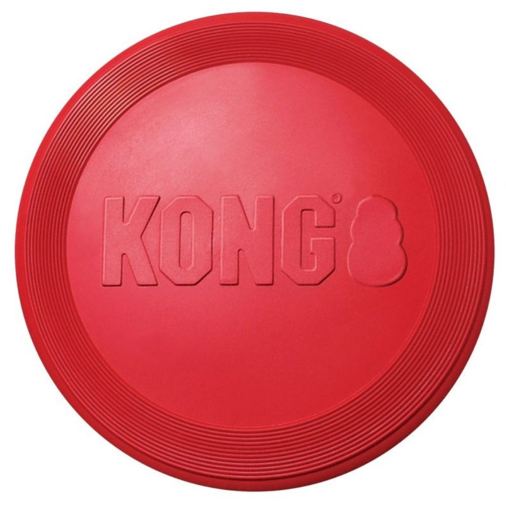 Kong Juguete Para Perro Flyer 2 Tamaños Color Rojo