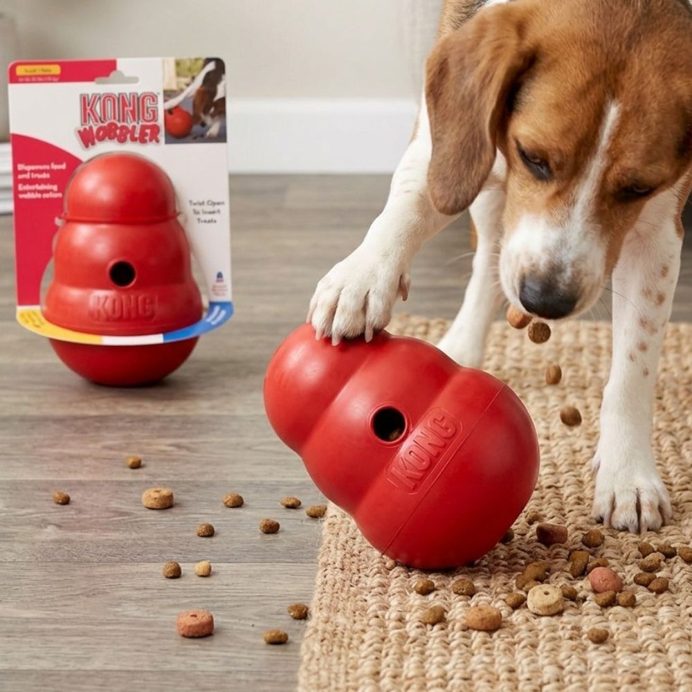 Kong Juguete Para Perros Wobbler Small 12Kg Rojo