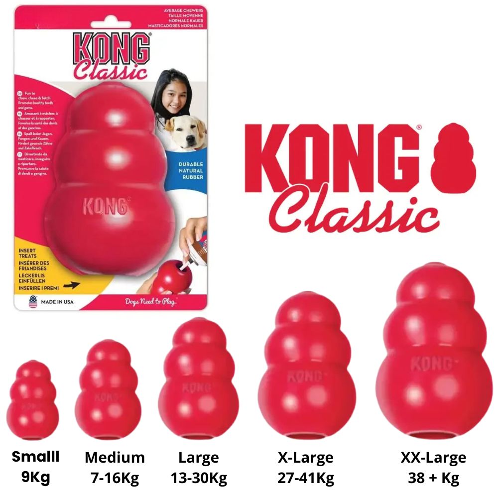 Kong Juguete Para Perro Classic Varios Tamaños Rojo