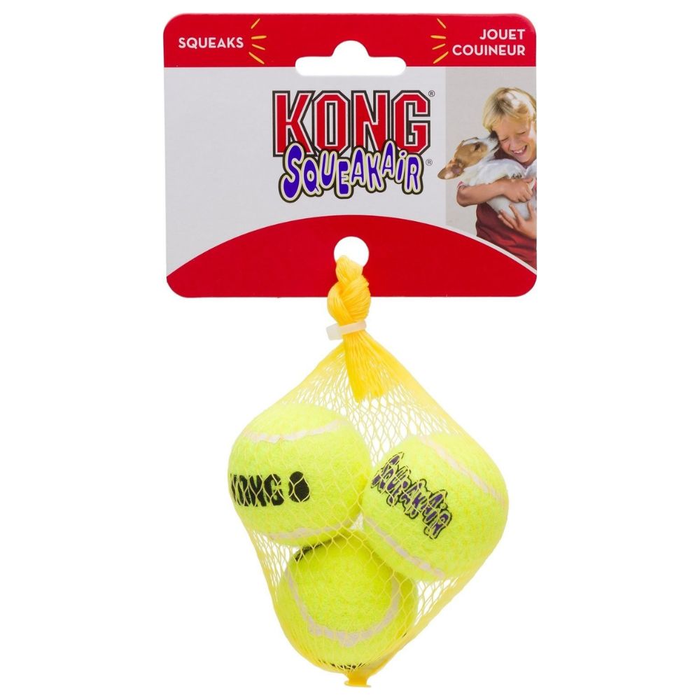 Kong Juguete Para Perros Squeaksair Balls 2 Tamaños 3Und