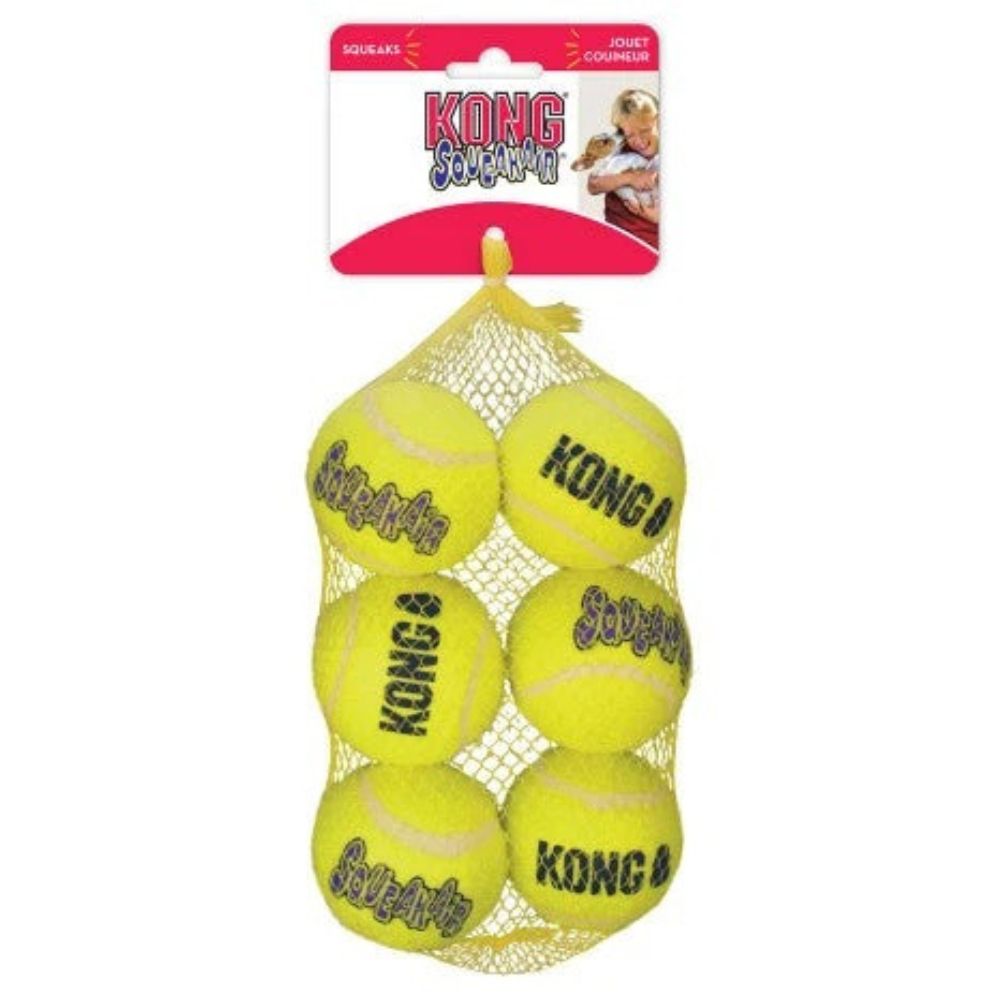 Kong Juguete Para Perros Squeaksair Balls Medium 6Und