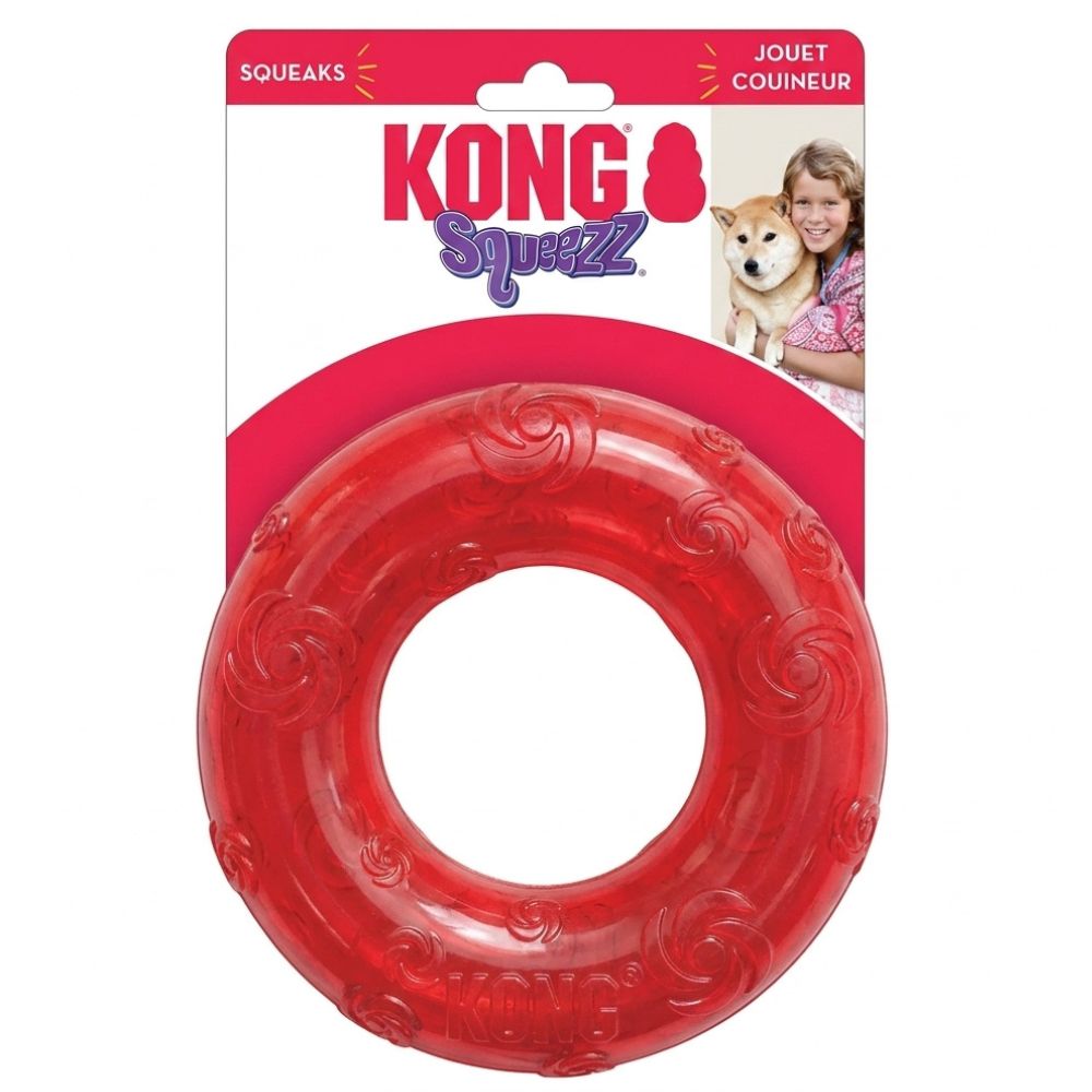 Kong Juguete Para Perros Squeezz Con Sonido