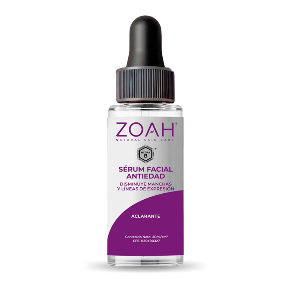 Zoah Serum Facial Antiedad Aclarante