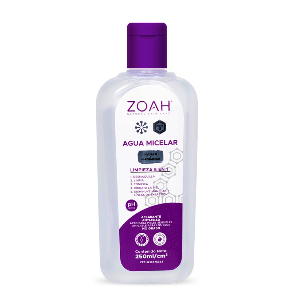 Zoah Agua Micelar 250ml