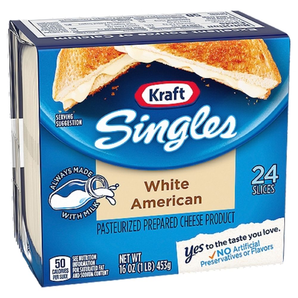 Kraft Singles Sabor Especial White American 340 gr 24 Slices Facilistas