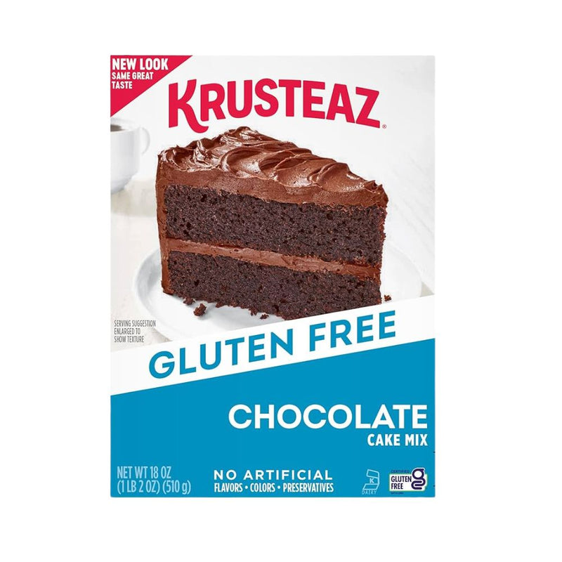 Krusteaz Gluten Free Chocolate Cake Mix, No Artificial Flavors, Colors, or Preservatives 510g