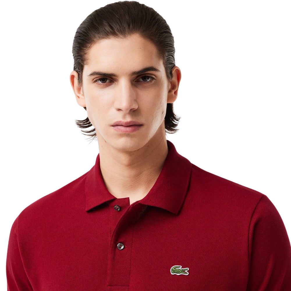 Lacoste Chemise Vinotinto para Caballero