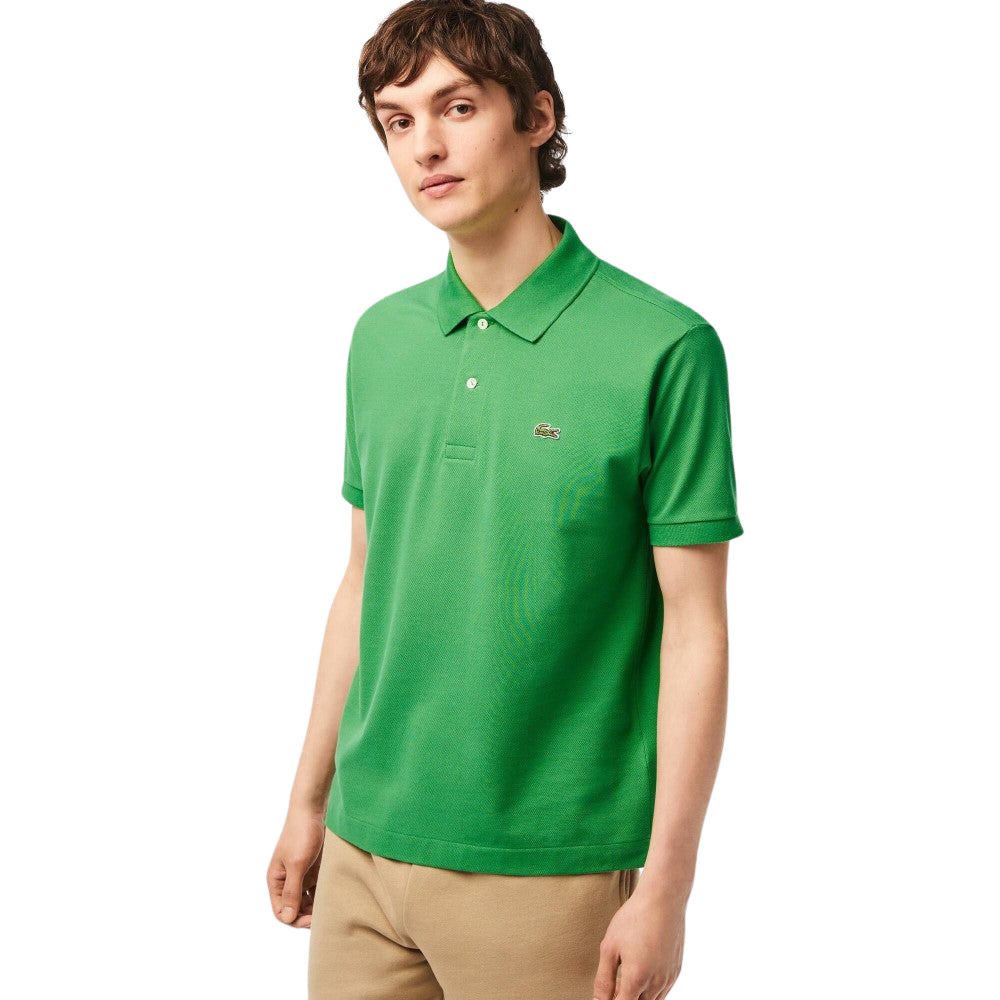 Lacoste Chemise Verde Claro Para Caballero