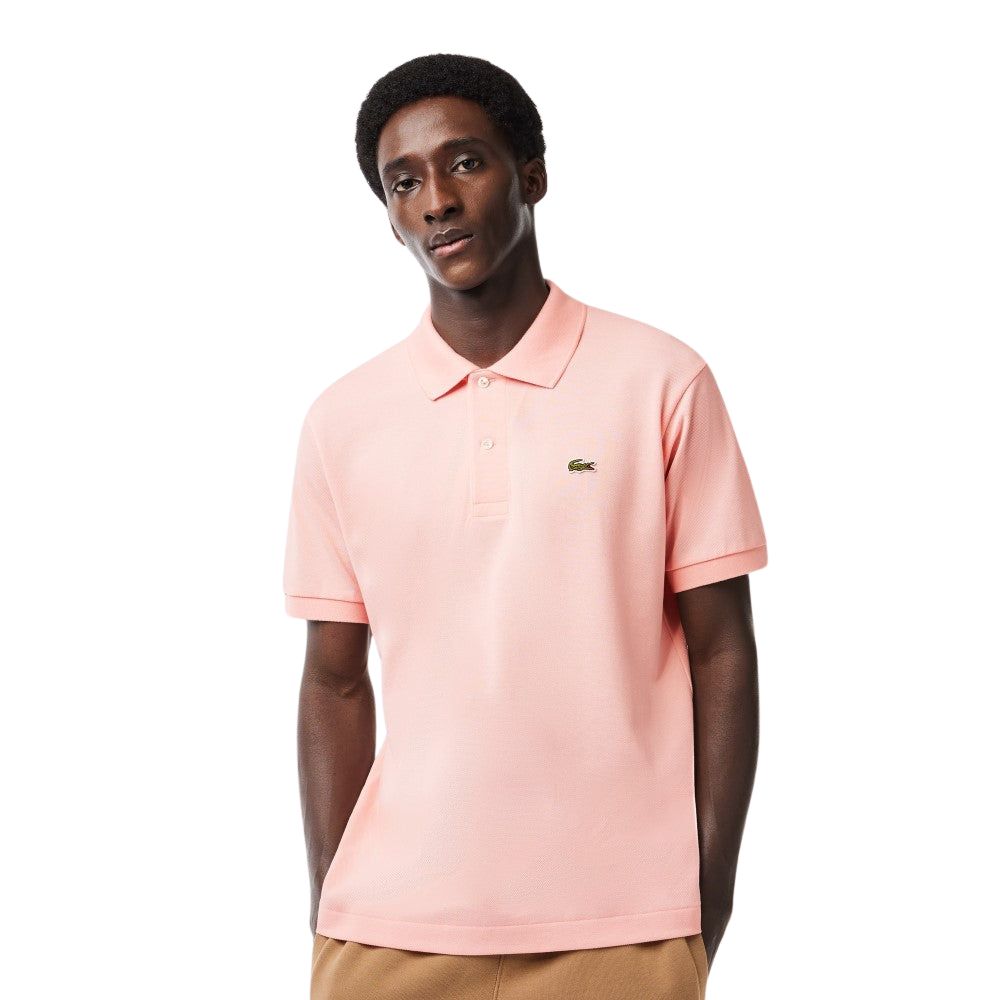 Lacoste Chemise Rosa Claro para Caballero