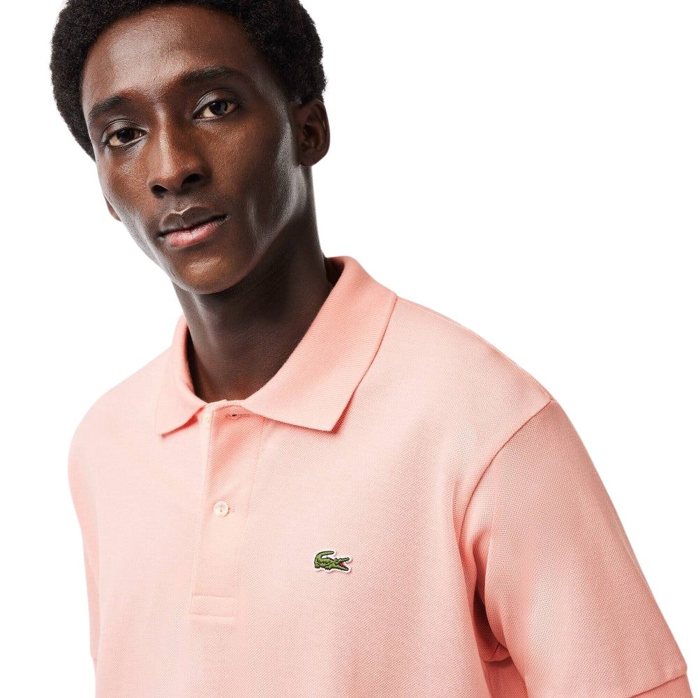 Lacoste Chemise Rosa Claro para Caballero