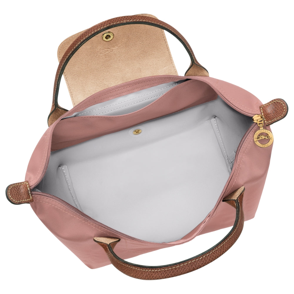 Longchamp Cartera Le Pliage Small Handbag Color Pink Tea