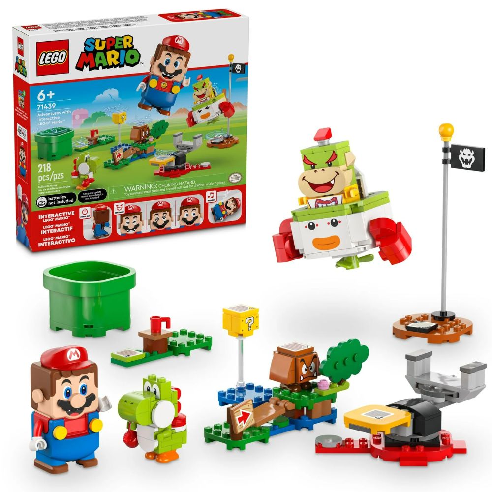 Lego Super Mario Adventure's with Interactive LEGO MARIO 218 Piezas