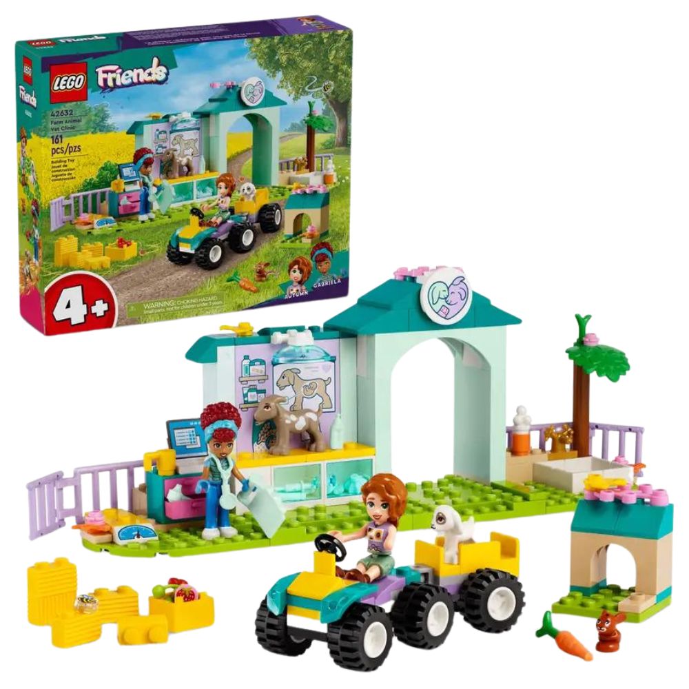 Lego Friends Farm Animal Vet Clinic 161 Piezas