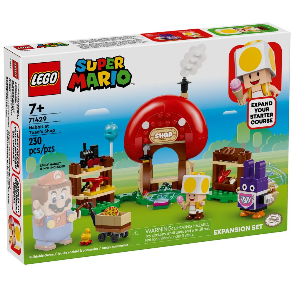 Lego Super Mario Nabbit at Toad's Shop 230 Piezas