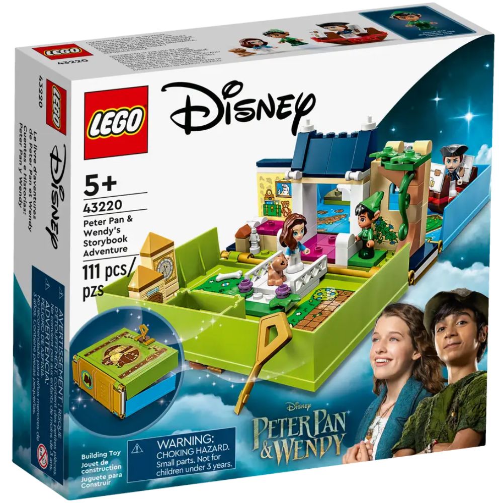 Lego Disney Peter Pan & Wendy's Storybook Adventure 111 Piezas