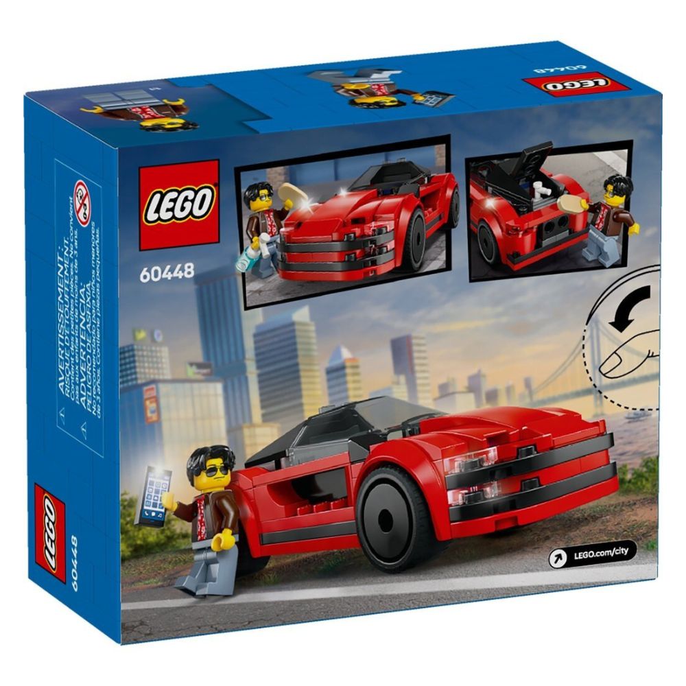 Lego City Sports Car 109 Pzs 5+