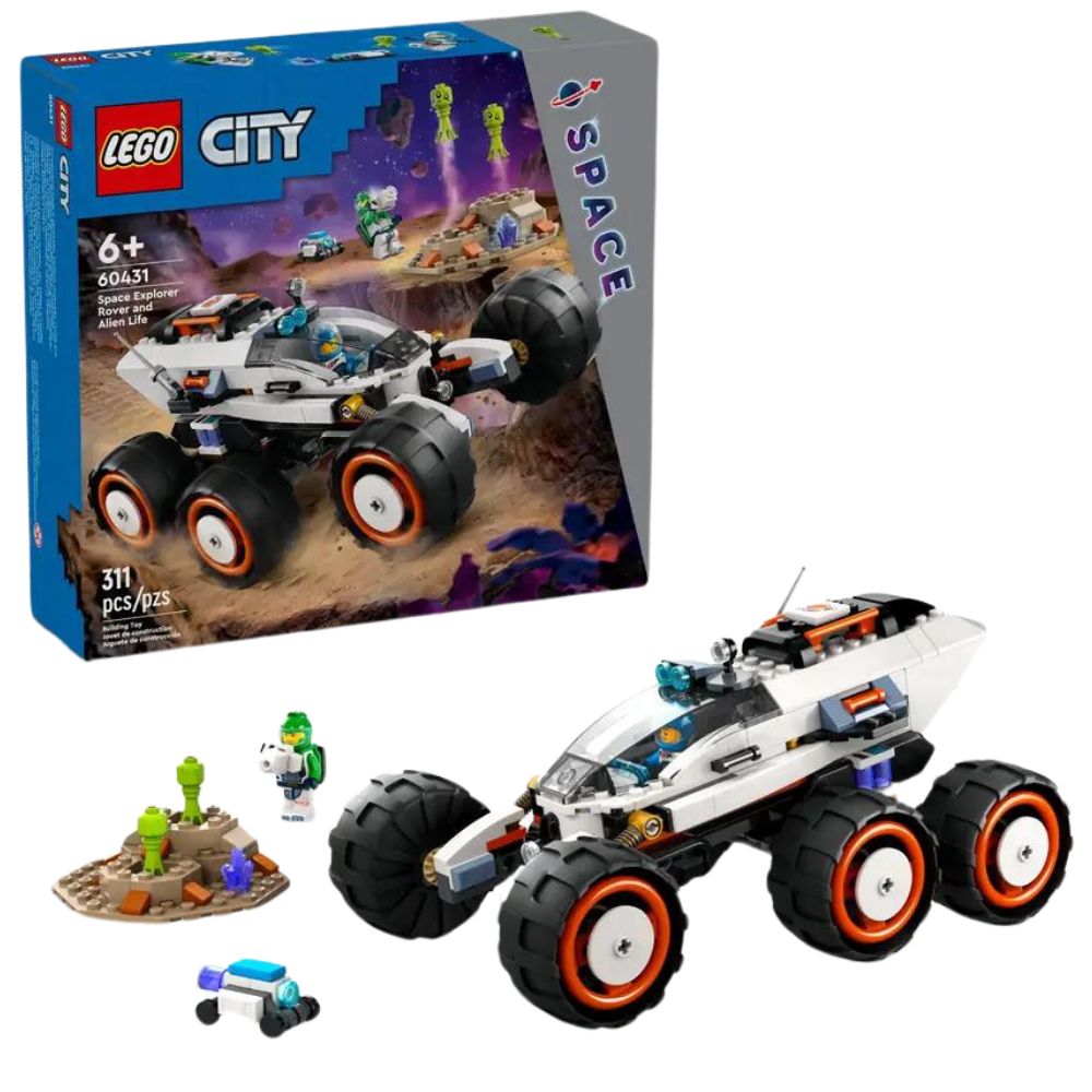 Lego City Space Explorer Rover and Alien Life 311 Piezas