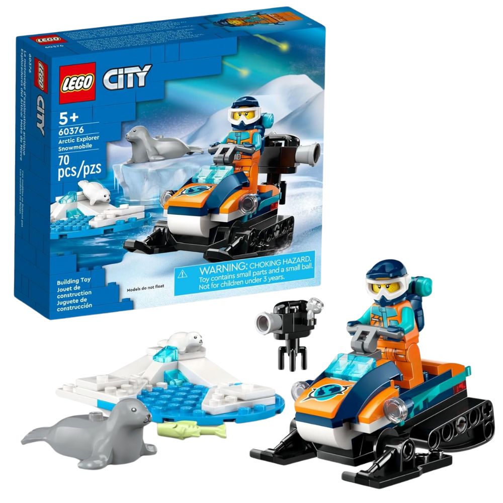 Lego City Arctic Explorer Snowmobile 70 Piezas