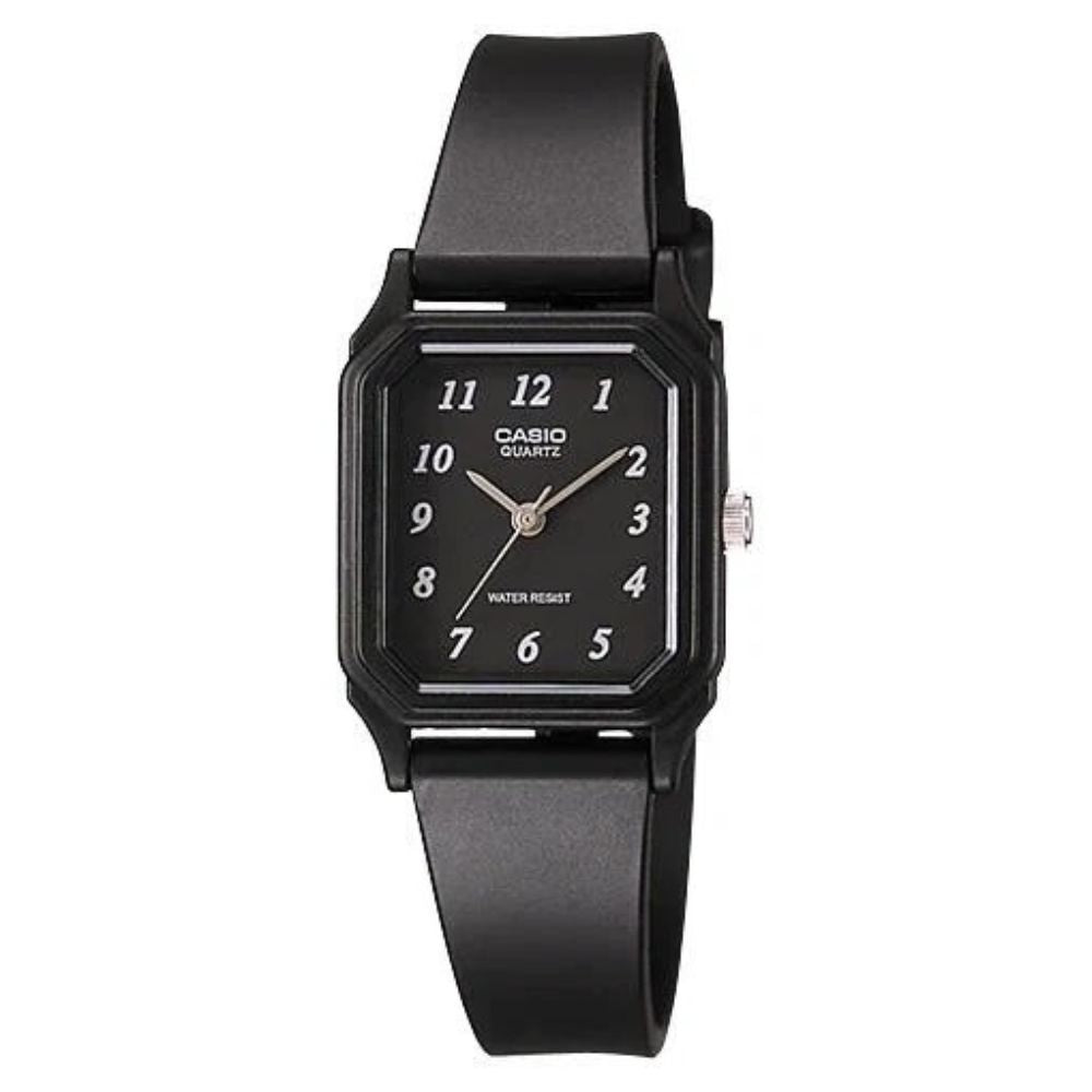 Casio Reloj Casual Correa De Resina Para Dama Black