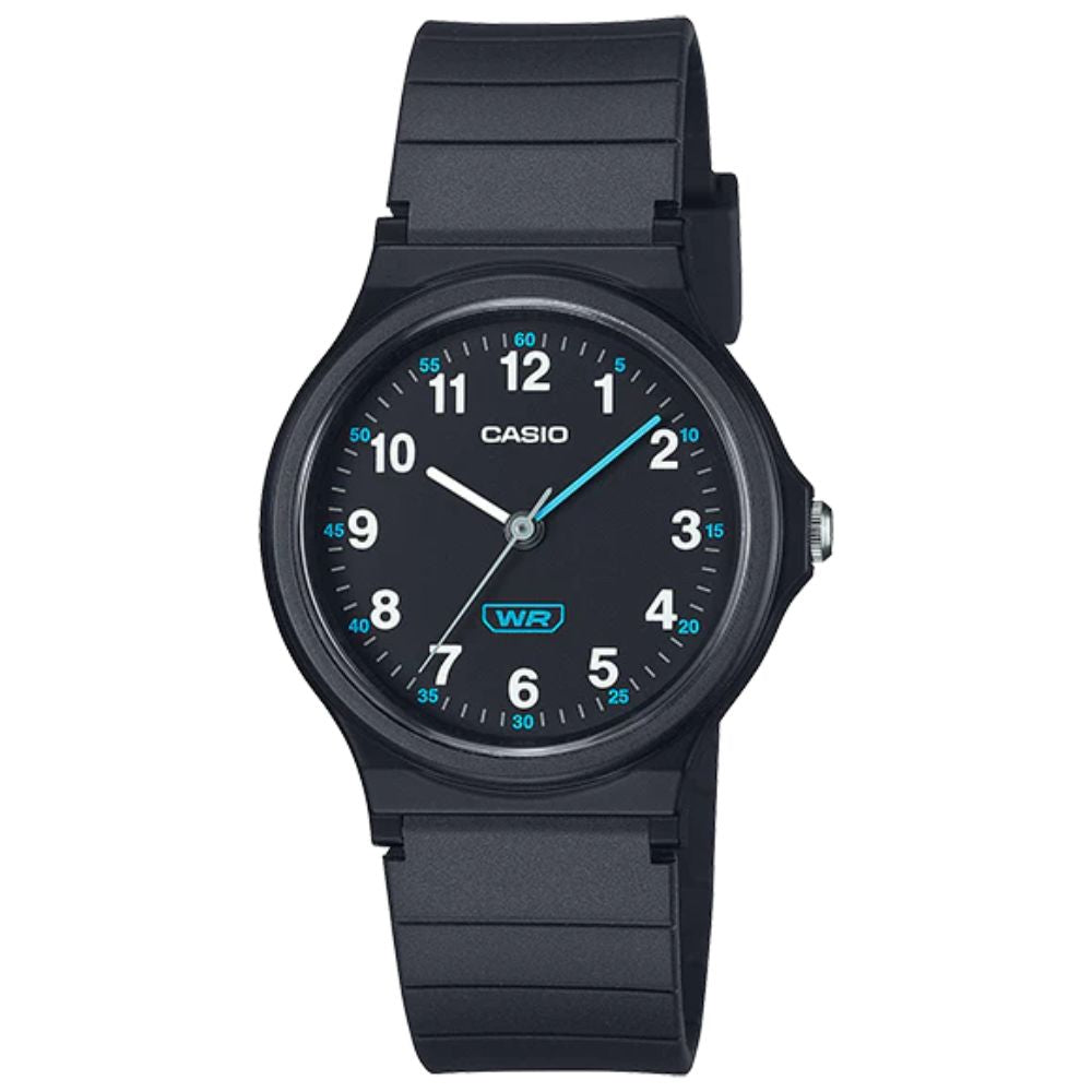 Casio Reloj Casual Correa De Resina Para Dama Black