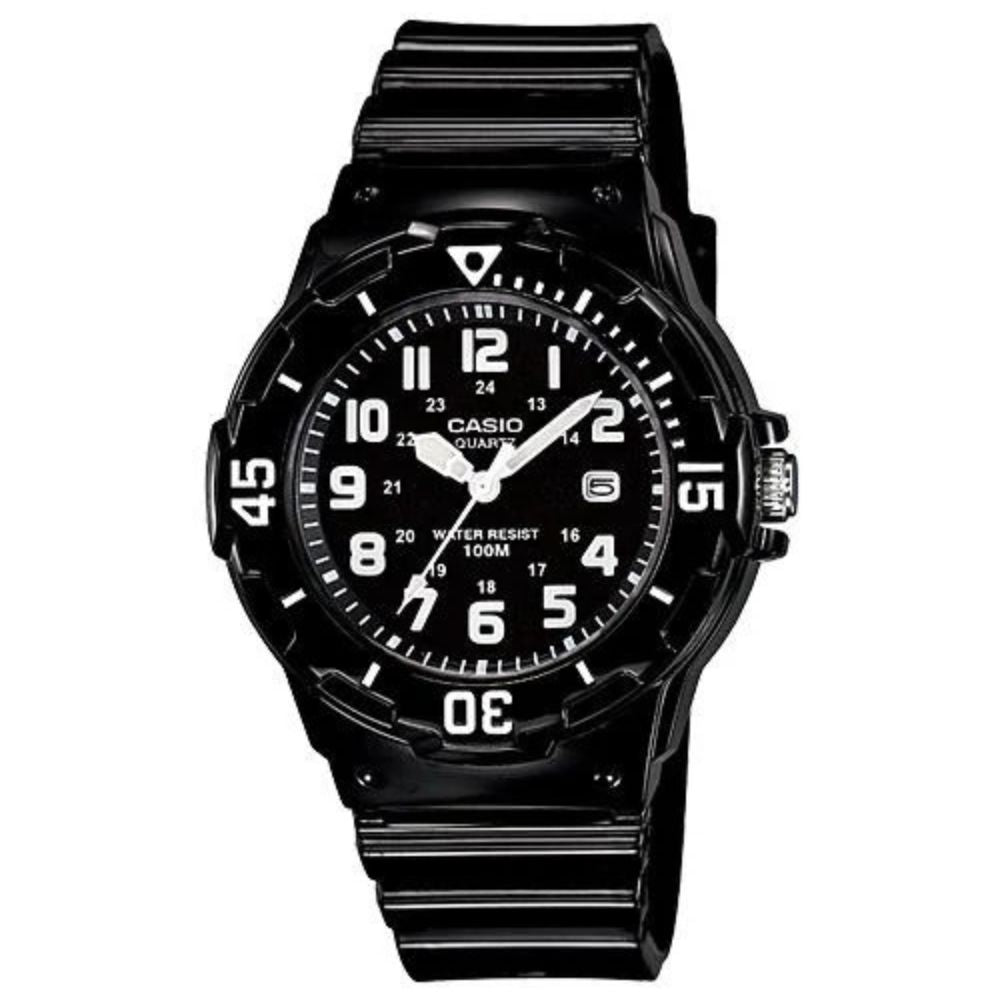 Casio Reloj Casual Correa De Resina Para Dama Black