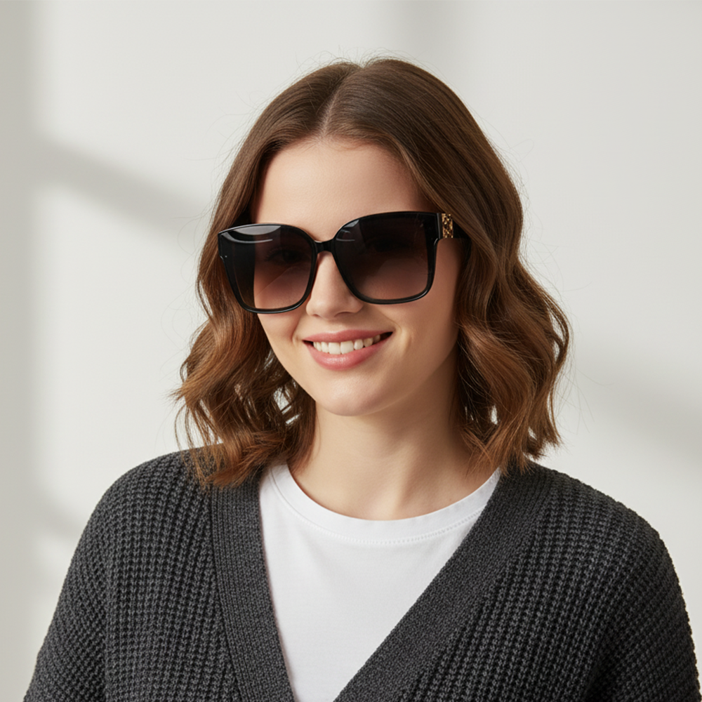 Tahari Lentes De Sol Para Damas 100% UV Protection