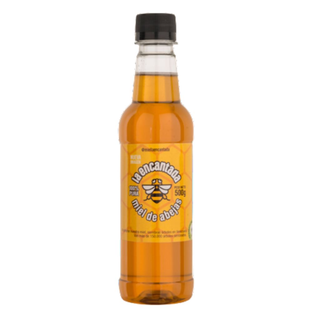 Miel De Abeja La Encantada 100% Pura 500gr