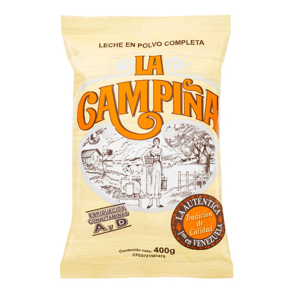 Leche La Campiña  En Polvo 400gr