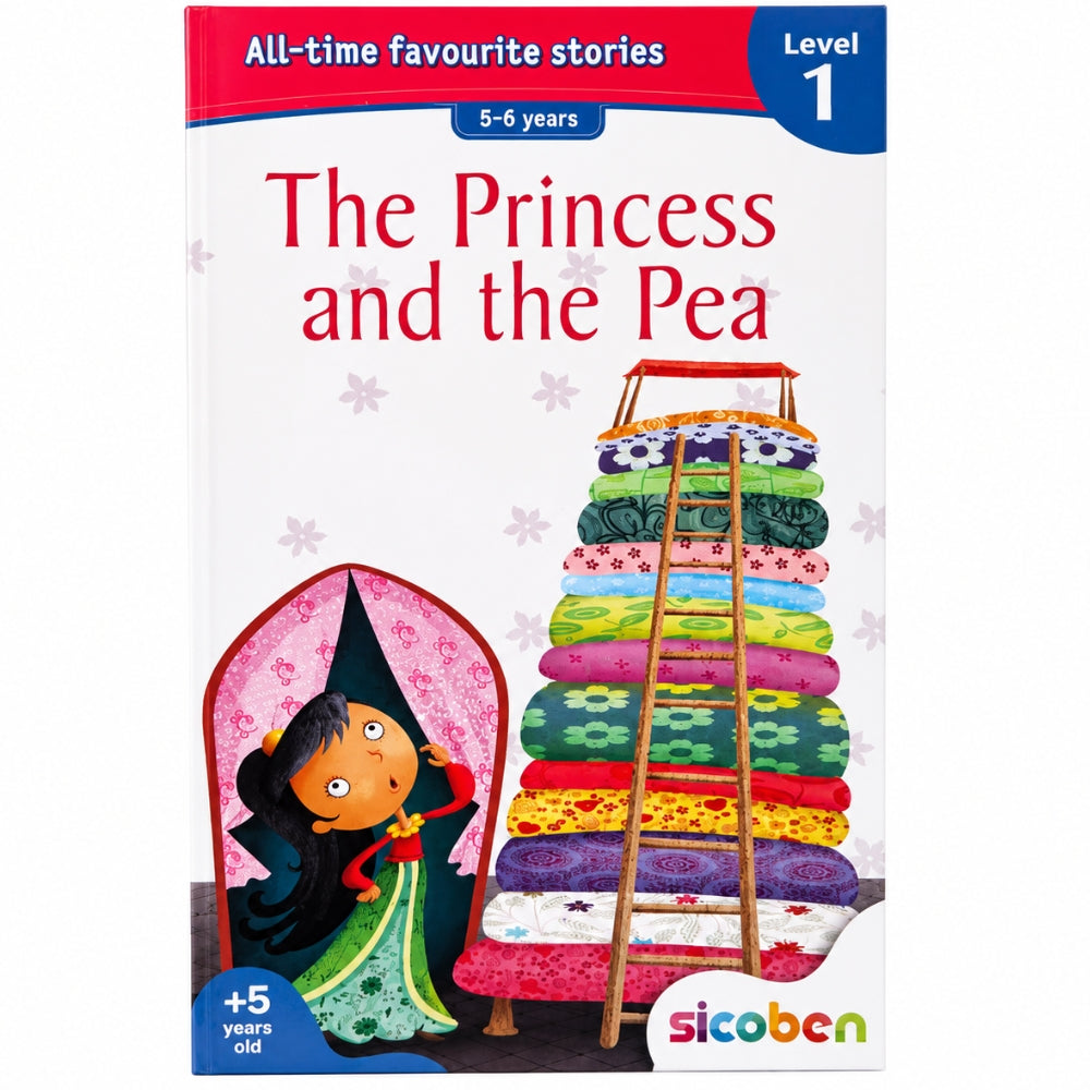 Sicoben "The Princess and The Pea" Coleccion All-Time Favourite Stories Level 1 5+