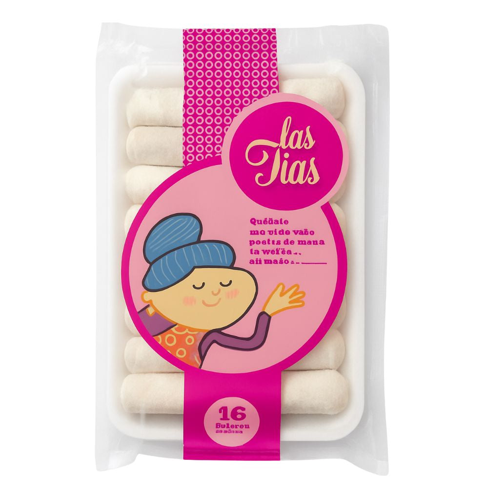 Las Tías Tequeños De Hojaldre De Queso Y Guayaba 16 Und