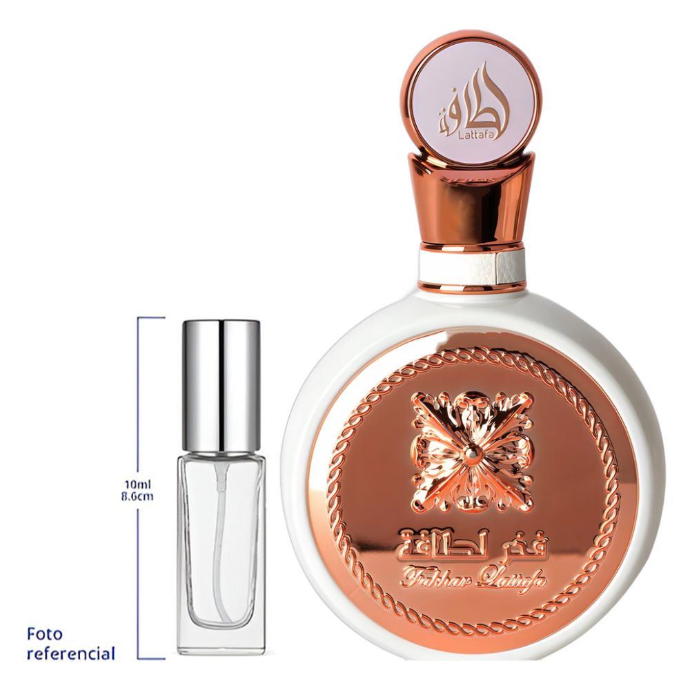 Lattafa Fakhar Rose Decant Travel Size Eau De Parfum For Woman