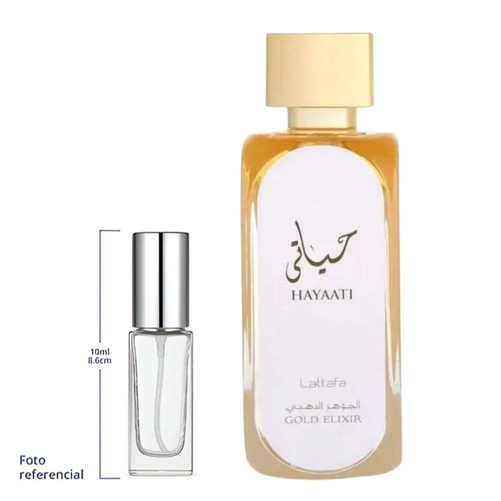 Lattafa Hayaati Gold Elixir Decant Travel Size Eau De Parfum Unisex