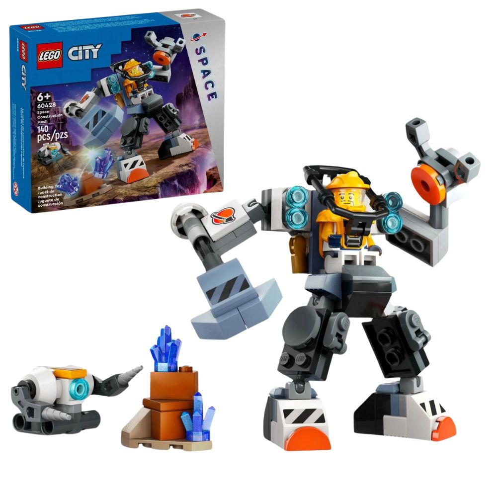 Lego City Space Construction Mech 140 Piezas