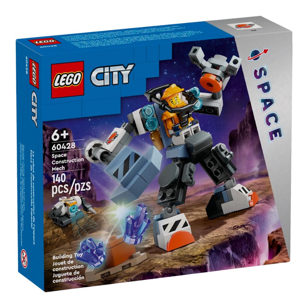 Lego City Space Construction Mech 140 Piezas